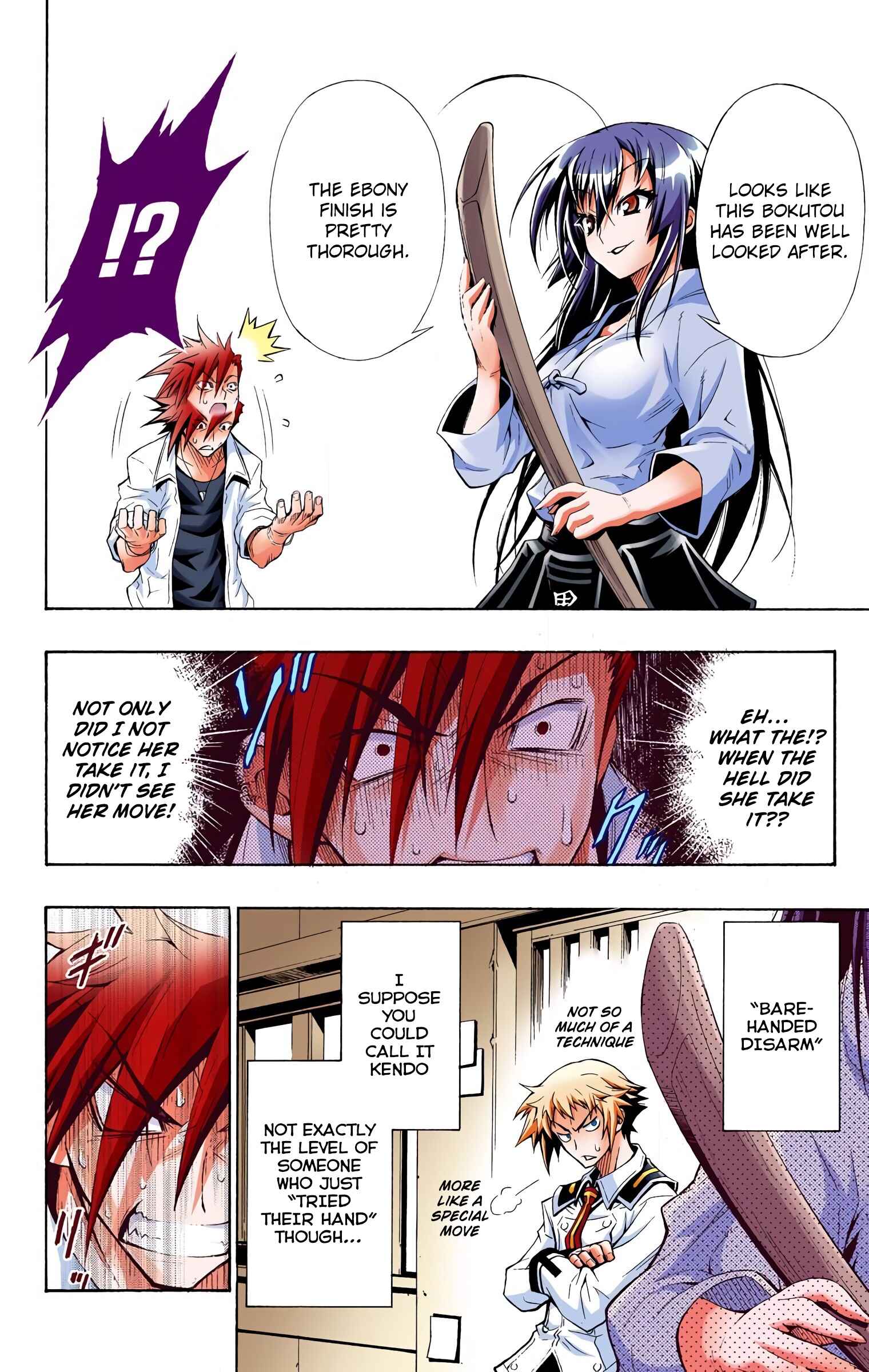 Page 19 Chapter 1 Medaka Box (Official Colored)
