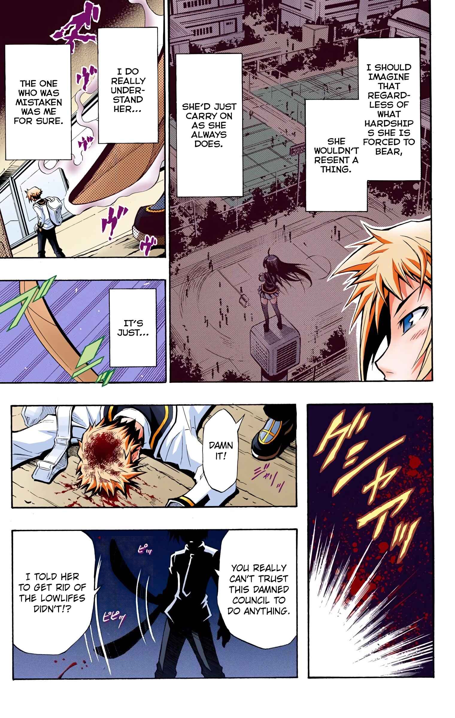 Page 37 Chapter 1 Medaka Box (Official Colored)