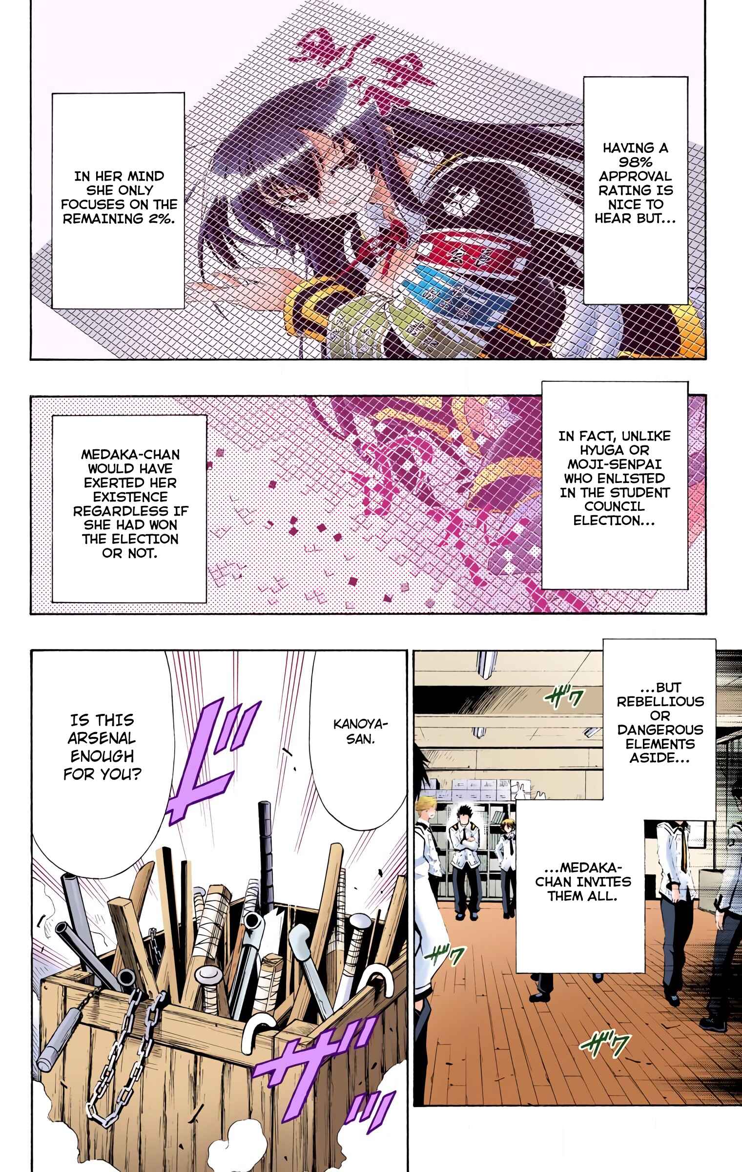 Page 12 Chapter 4 Medaka Box (Official Colored)