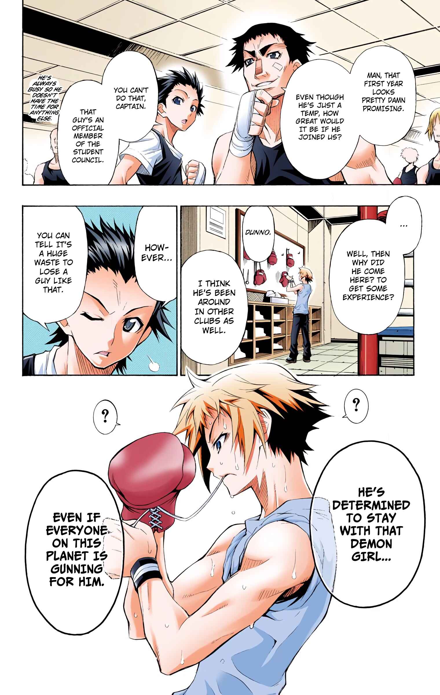 Page 2 Chapter 4 Medaka Box (Official Colored)
