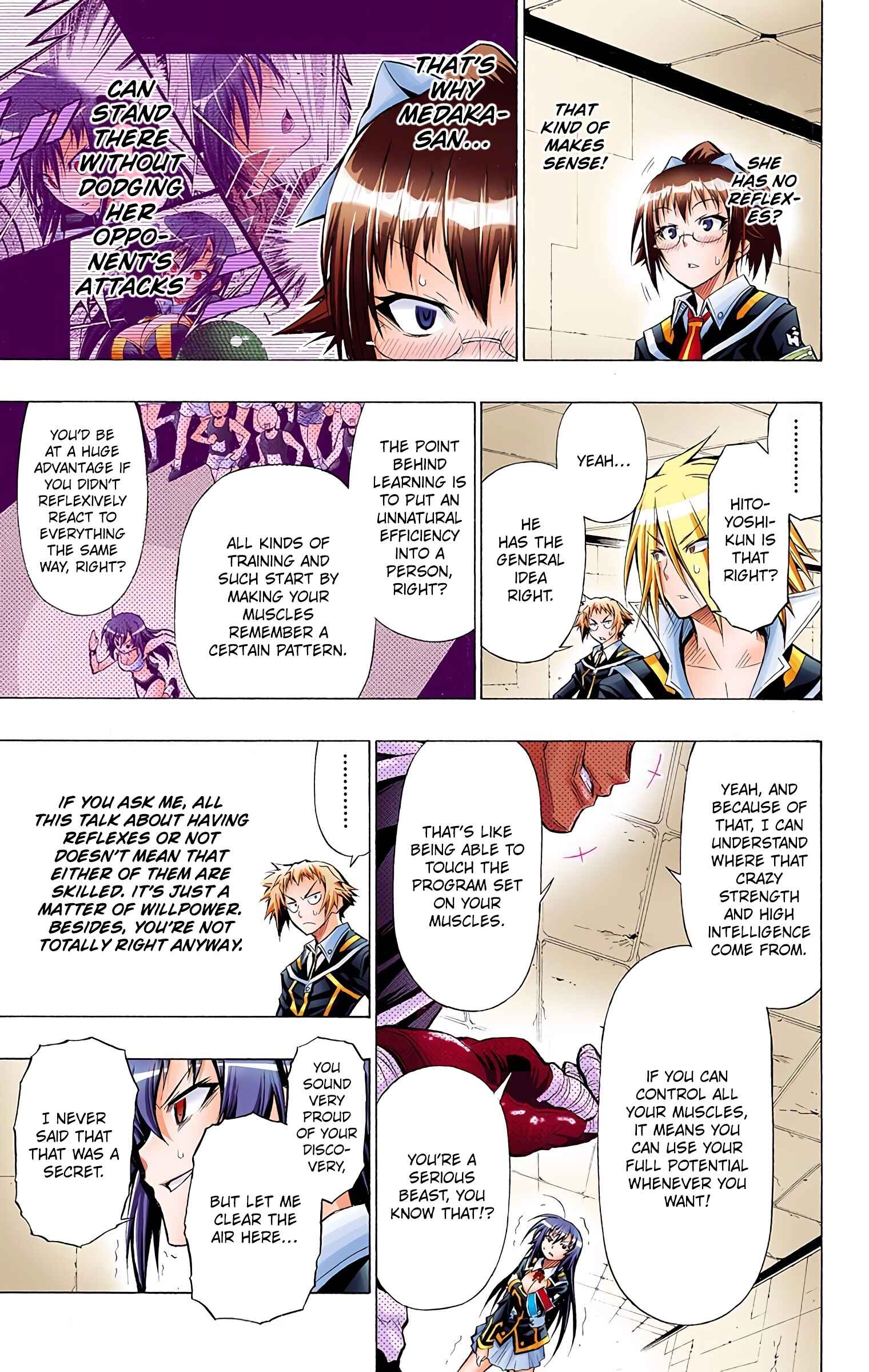 Page 9 Chapter 31 Medaka Box (Official Colored)