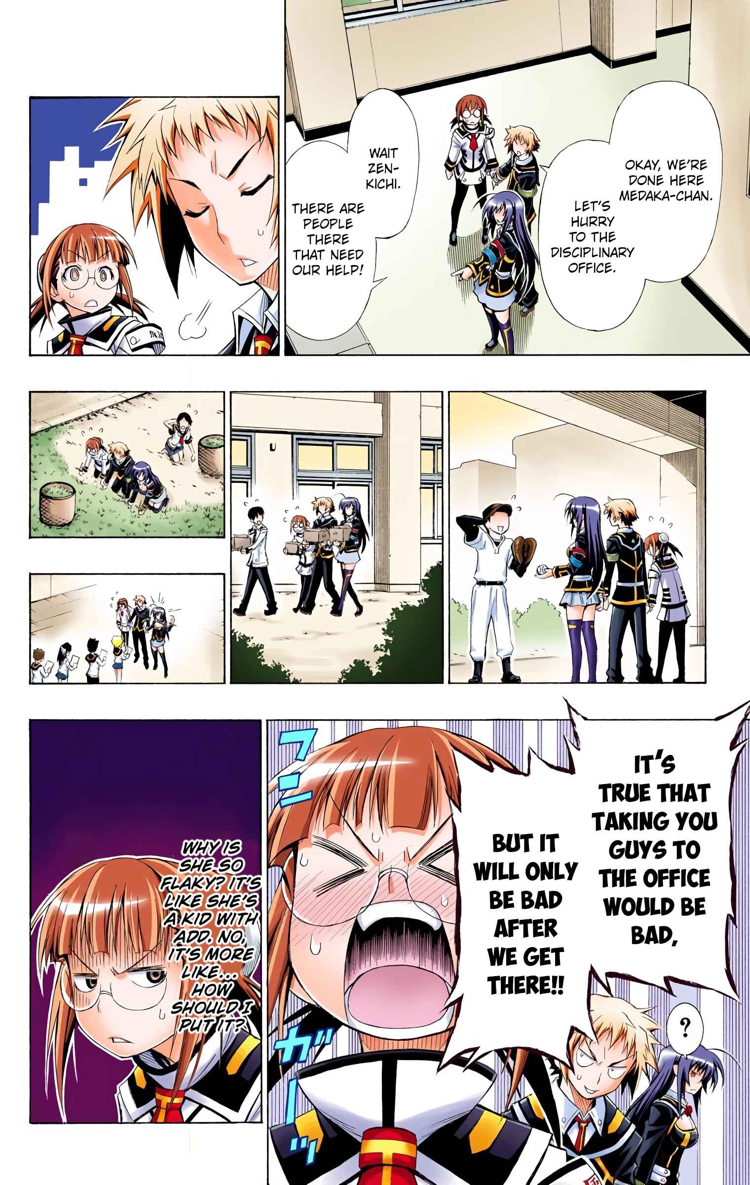 Page 12 Chapter 15 Medaka Box (Official Colored)