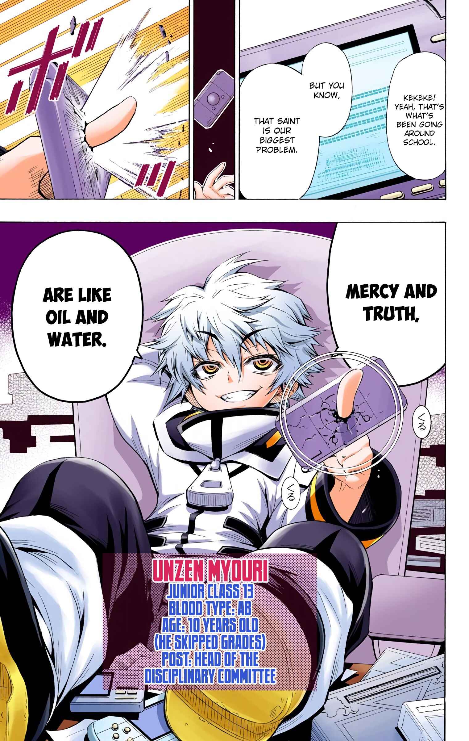 Page 19 Chapter 15 Medaka Box (Official Colored)