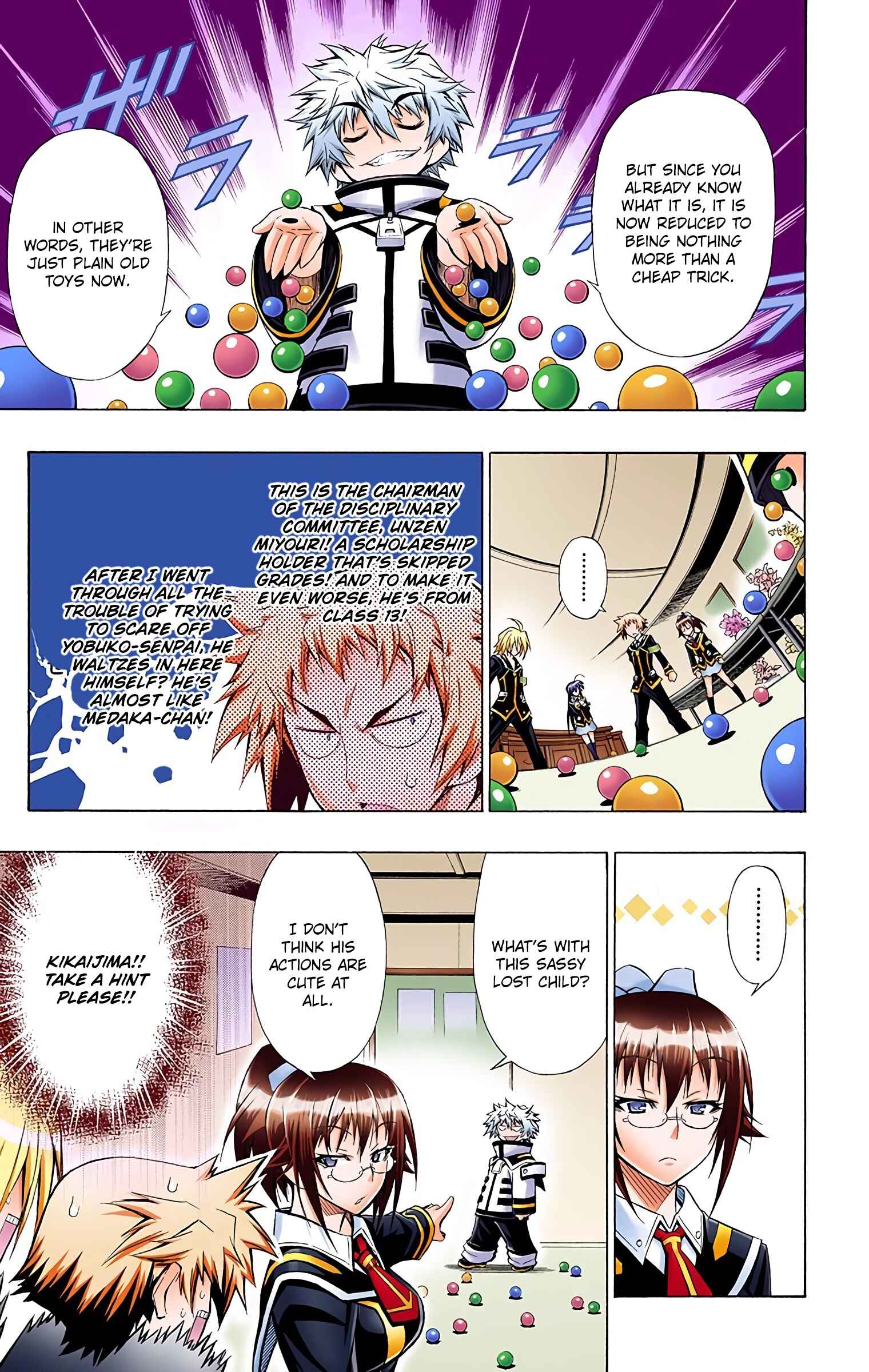 Page 11 Chapter 18 Medaka Box (Official Colored)