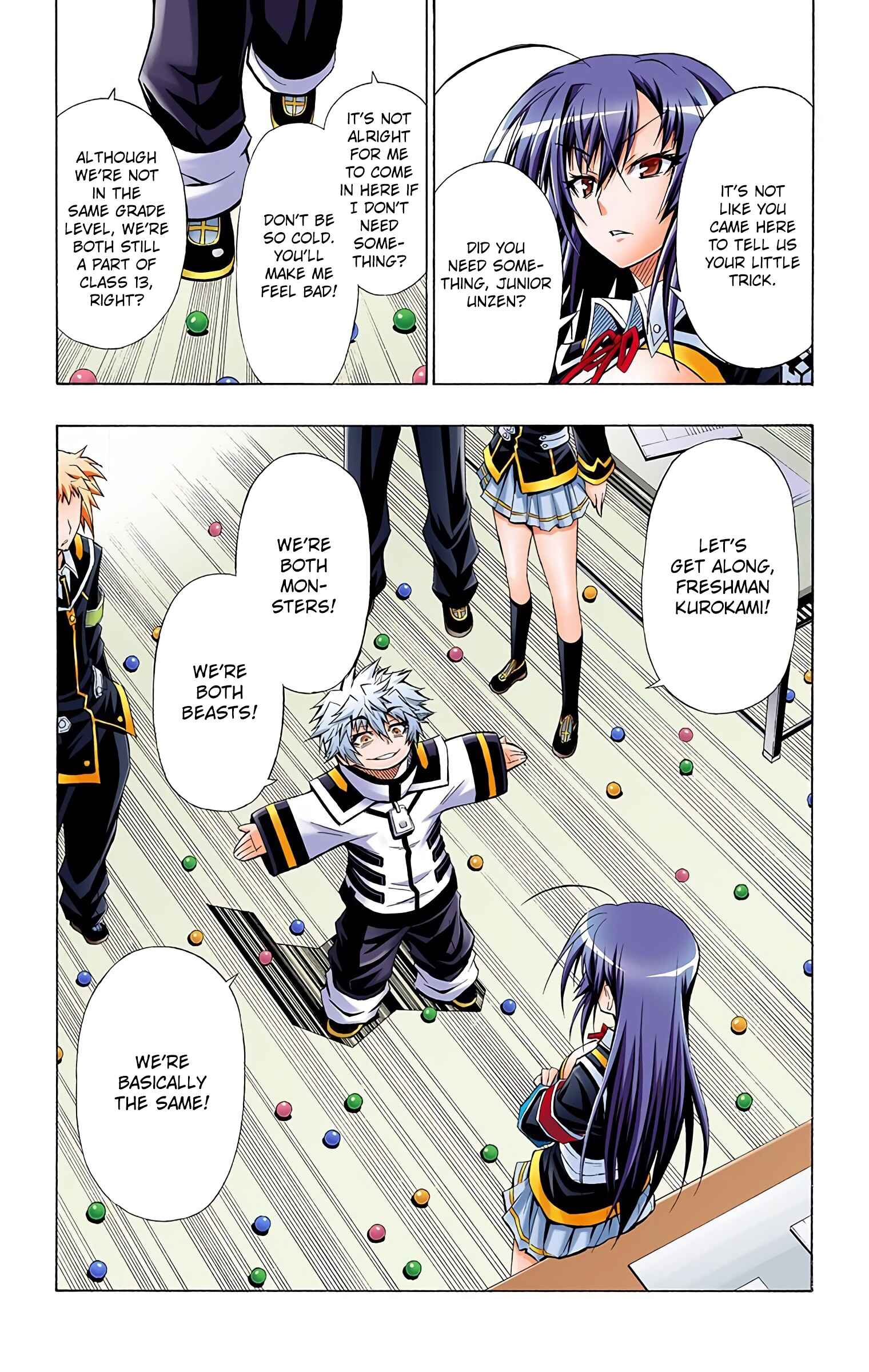 Page 12 Chapter 18 Medaka Box (Official Colored)