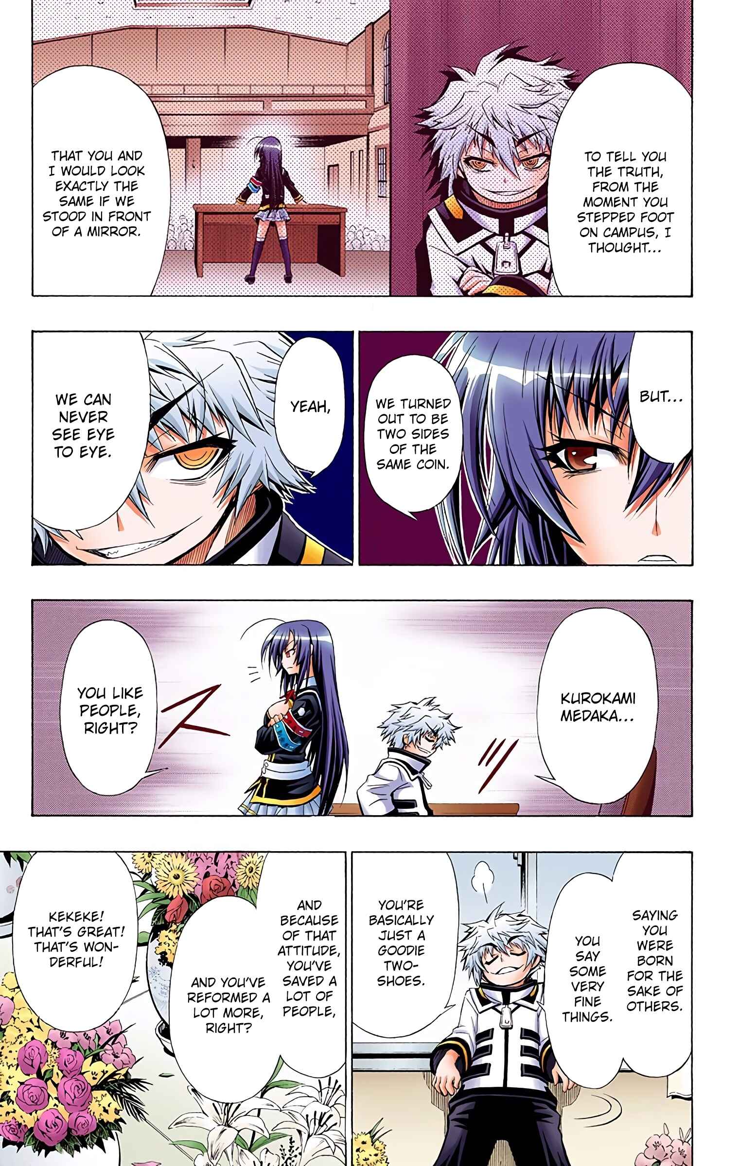 Page 13 Chapter 18 Medaka Box (Official Colored)