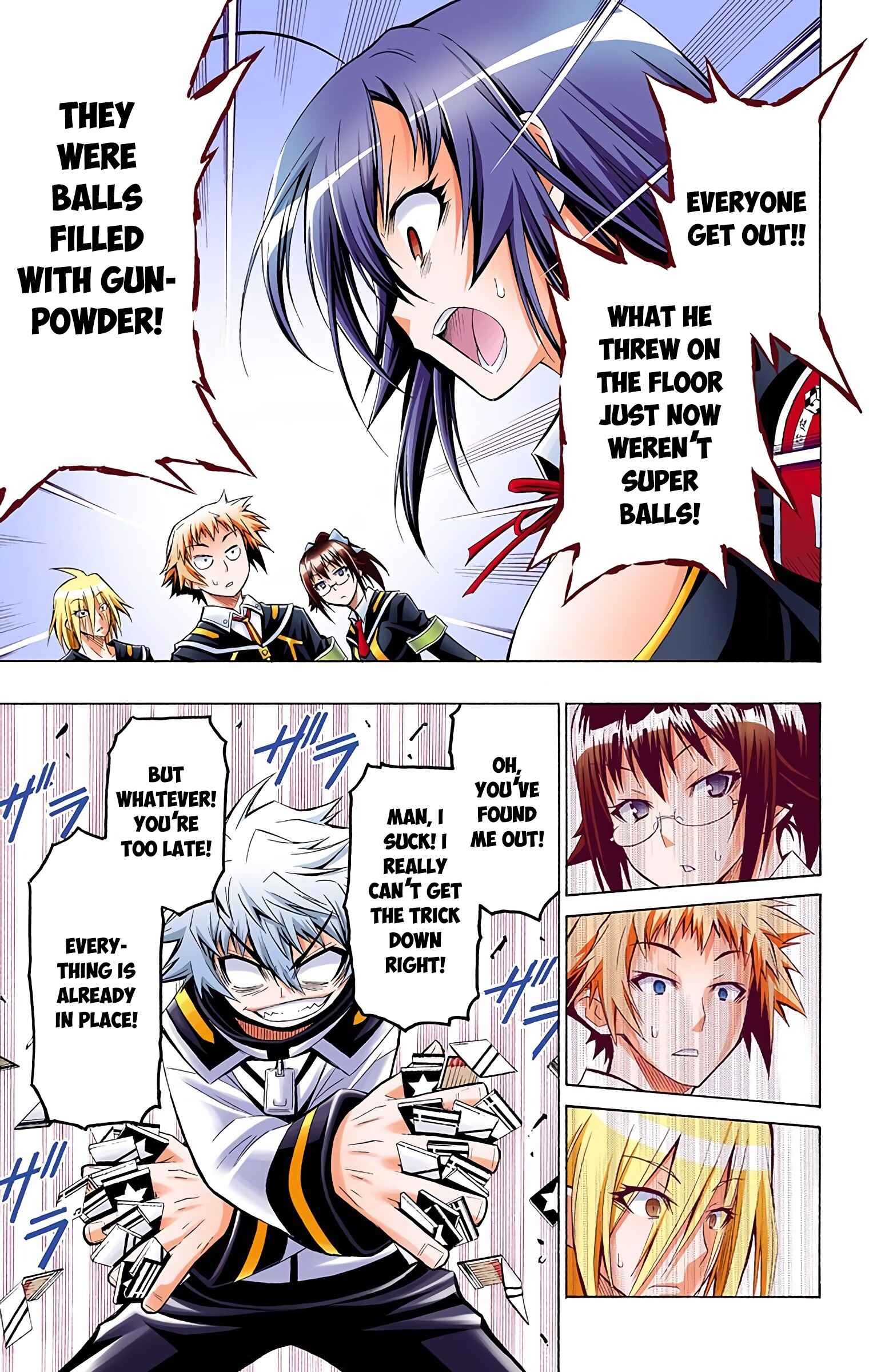 Page 17 Chapter 18 Medaka Box (Official Colored)
