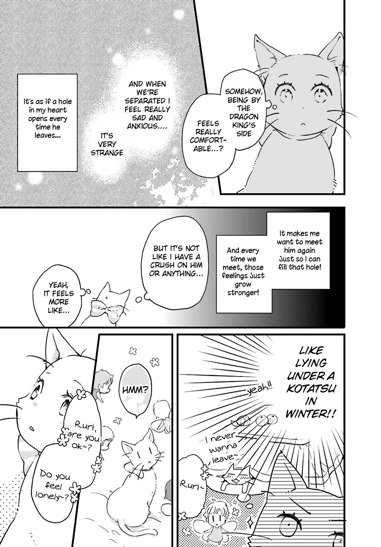 Page 6 Chapter 9.1 Fukushuu wo Chikatta Shironeko wa Ryuuou no Hiza no Ue de Damin wo Musaboru