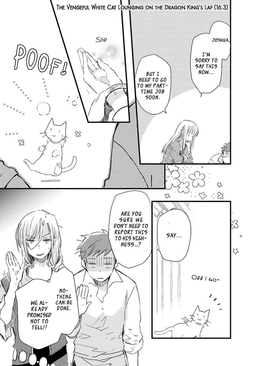 Page 15 Chapter 16 Fukushuu wo Chikatta Shironeko wa Ryuuou no Hiza no Ue de Damin wo Musaboru