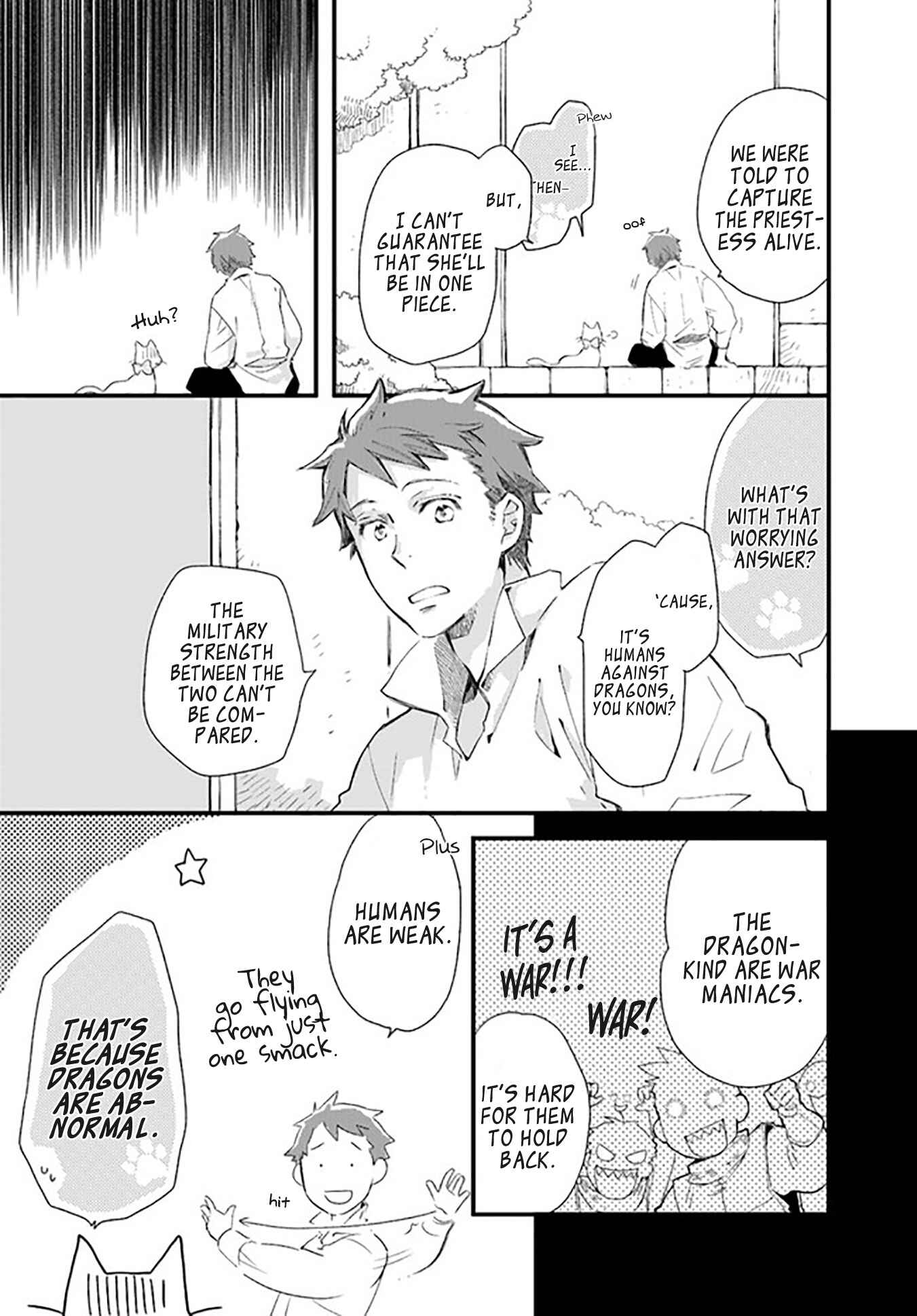Page 3 Chapter 18.1 Fukushuu wo Chikatta Shironeko wa Ryuuou no Hiza no Ue de Damin wo Musaboru
