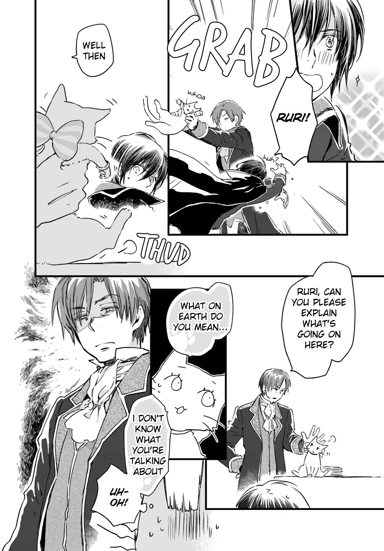 Page 6 Chapter 9.2 Fukushuu wo Chikatta Shironeko wa Ryuuou no Hiza no Ue de Damin wo Musaboru