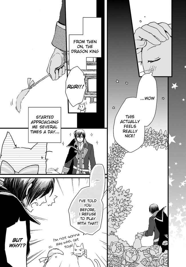 Page 4 Chapter 8.4 Fukushuu wo Chikatta Shironeko wa Ryuuou no Hiza no Ue de Damin wo Musaboru