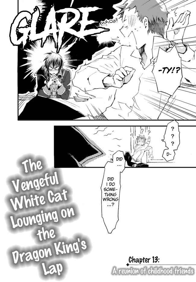 Page 3 Chapter 13 Fukushuu wo Chikatta Shironeko wa Ryuuou no Hiza no Ue de Damin wo Musaboru
