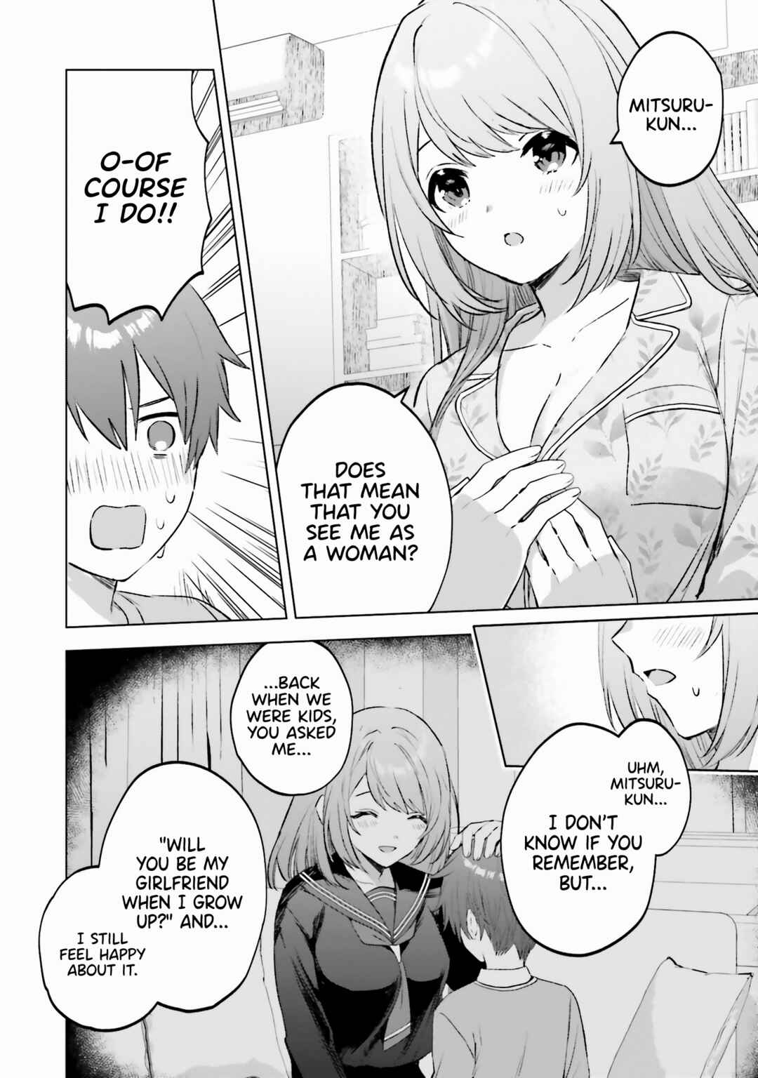 Page 19 Chapter 7 Boku no Kanojo ga Kyonyuu Dattara. Oppai Anthology Comic