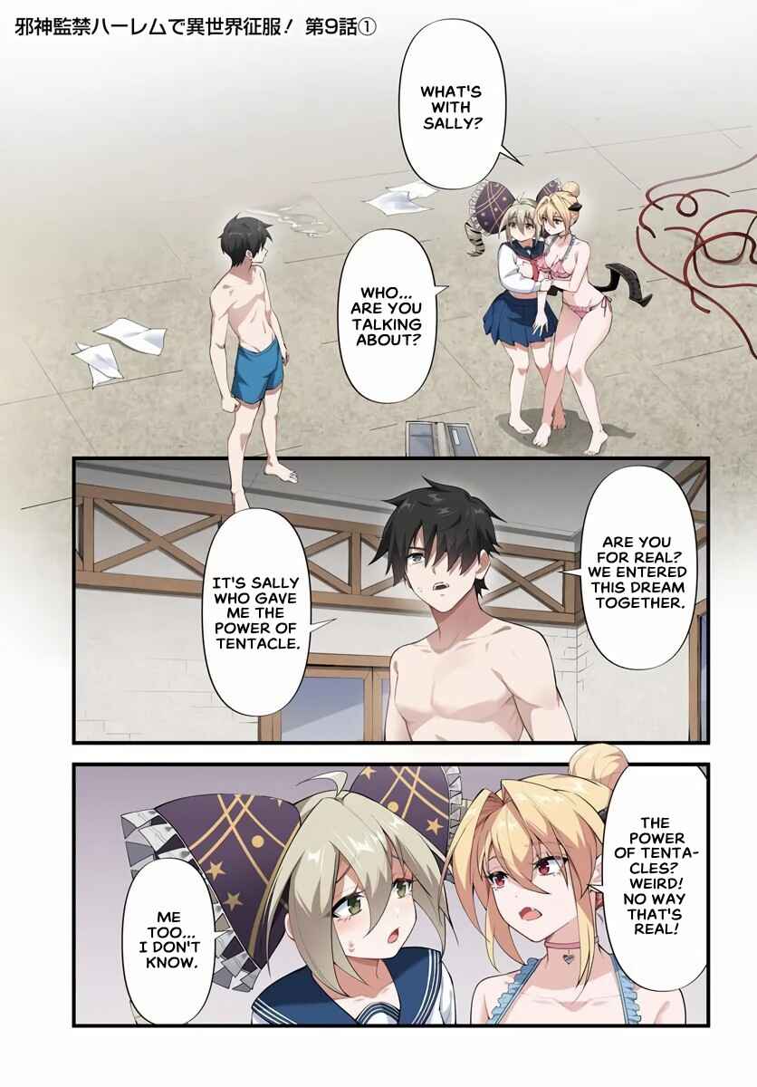Page 1 Chapter 9.1 Jashinkankin Harem de Isekai Seifuku!