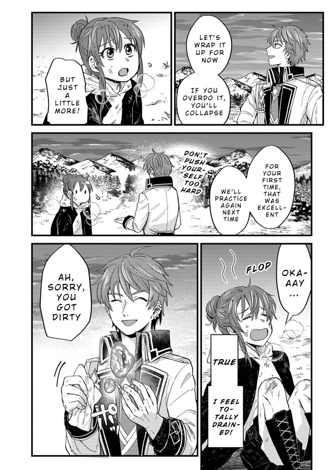 Page 12 Chapter 4 Tenkuu no Isekai Bistro-Ten ~Kanban Musume Sorano ga Oishii Shiawase Todokemasu~