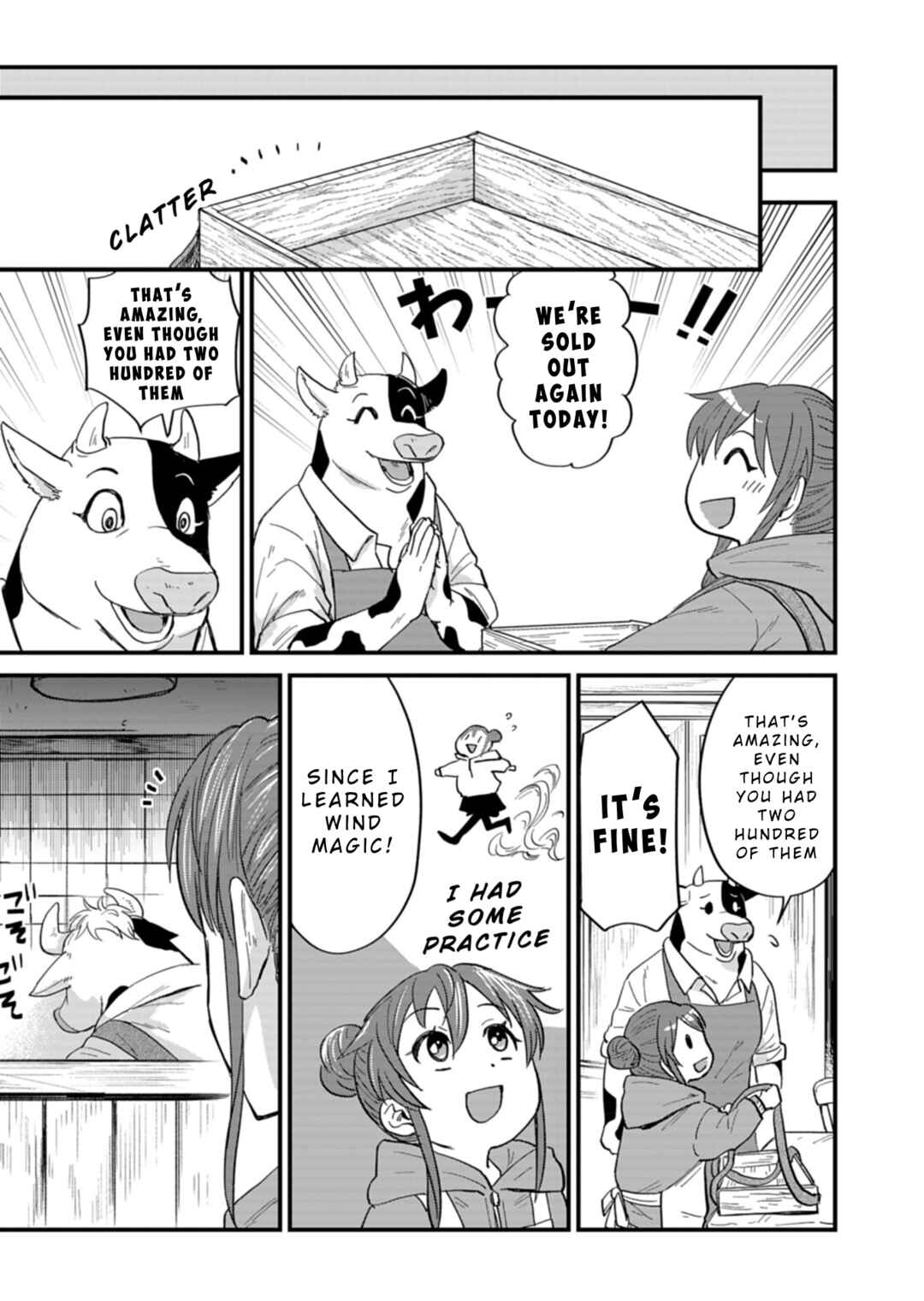 Page 15 Chapter 4 Tenkuu no Isekai Bistro-Ten ~Kanban Musume Sorano ga Oishii Shiawase Todokemasu~