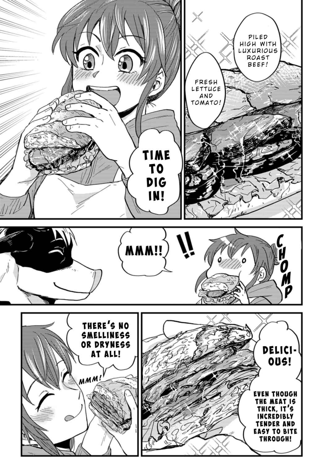 Page 17 Chapter 4 Tenkuu no Isekai Bistro-Ten ~Kanban Musume Sorano ga Oishii Shiawase Todokemasu~