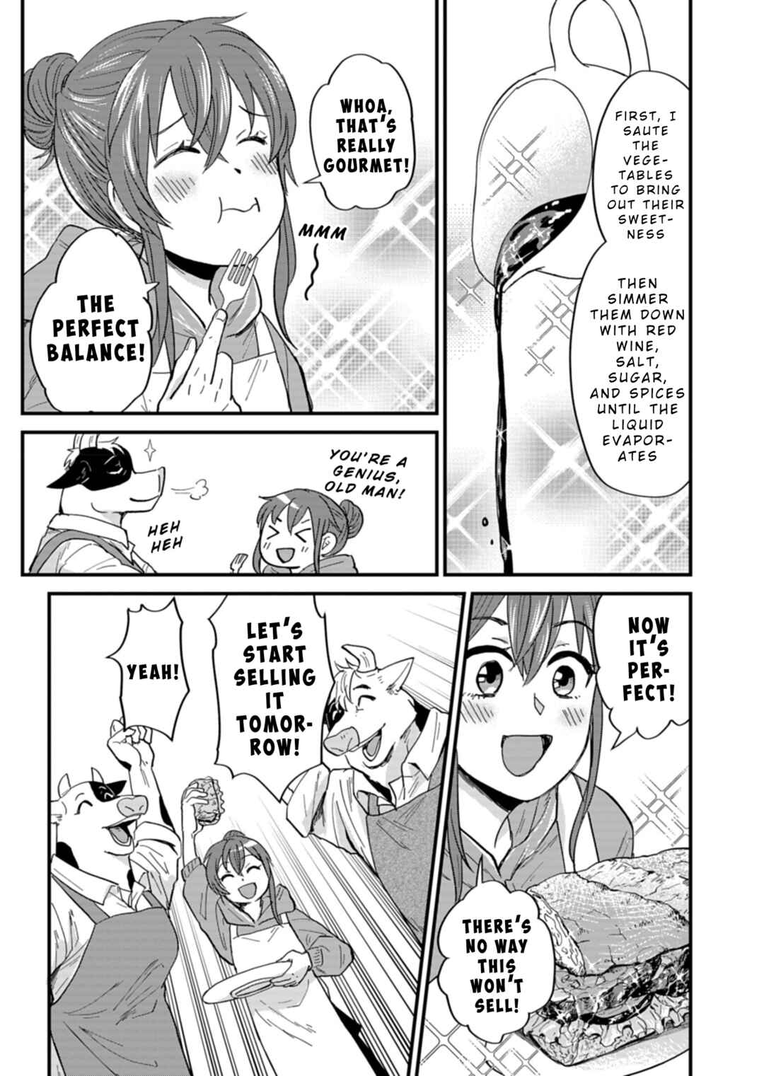 Page 19 Chapter 4 Tenkuu no Isekai Bistro-Ten ~Kanban Musume Sorano ga Oishii Shiawase Todokemasu~
