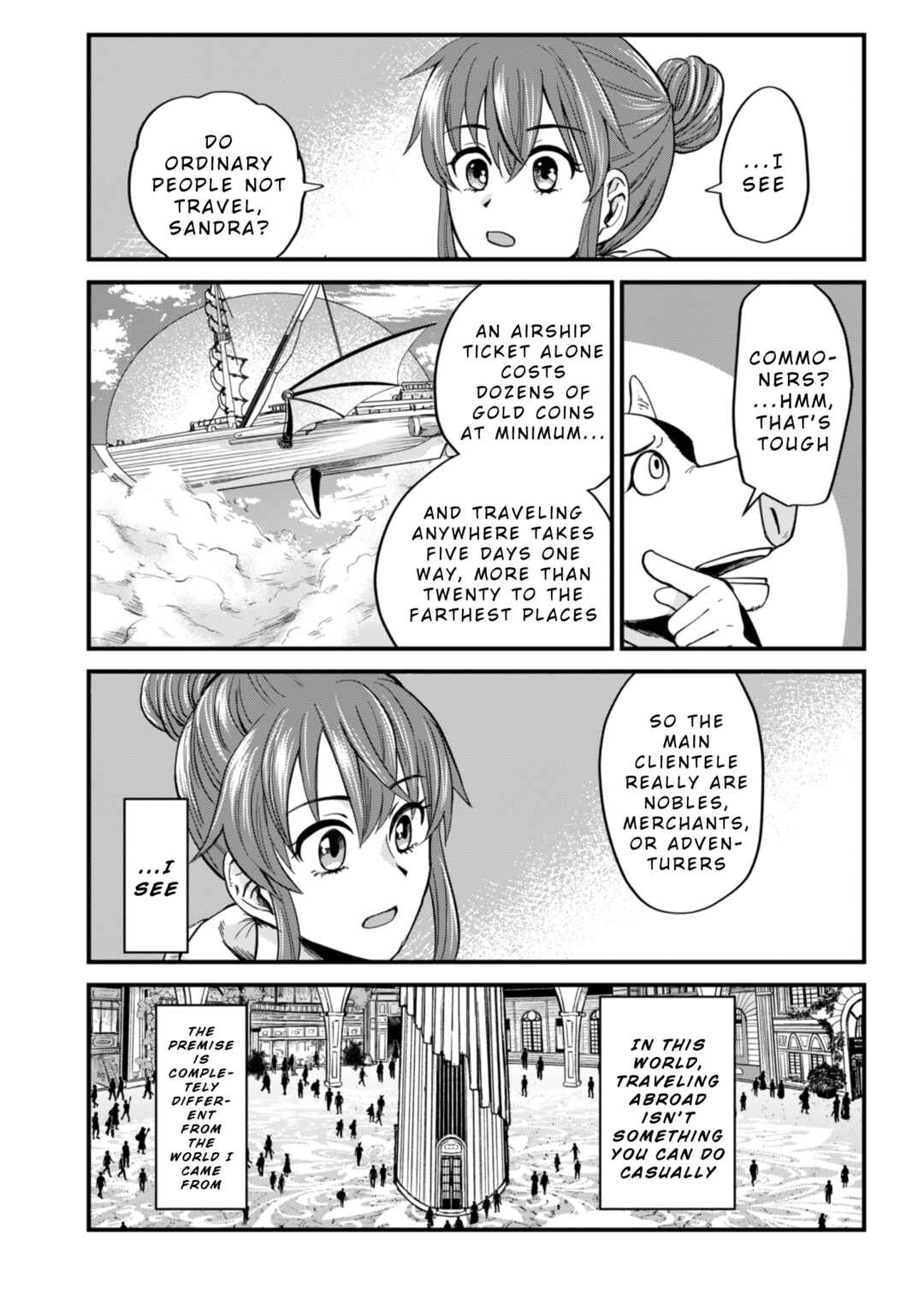 Page 10 Chapter 2 Tenkuu no Isekai Bistro-Ten ~Kanban Musume Sorano ga Oishii Shiawase Todokemasu~