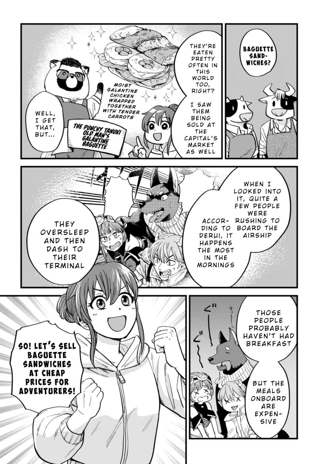 Page 23 Chapter 2 Tenkuu no Isekai Bistro-Ten ~Kanban Musume Sorano ga Oishii Shiawase Todokemasu~