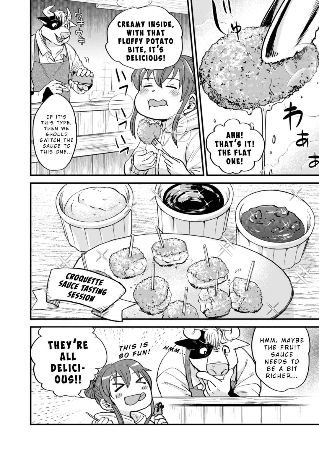 Page 28 Chapter 2 Tenkuu no Isekai Bistro-Ten ~Kanban Musume Sorano ga Oishii Shiawase Todokemasu~