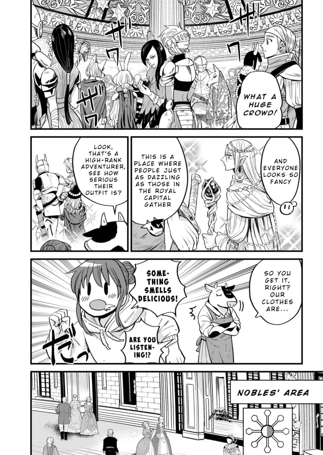 Page 6 Chapter 2 Tenkuu no Isekai Bistro-Ten ~Kanban Musume Sorano ga Oishii Shiawase Todokemasu~