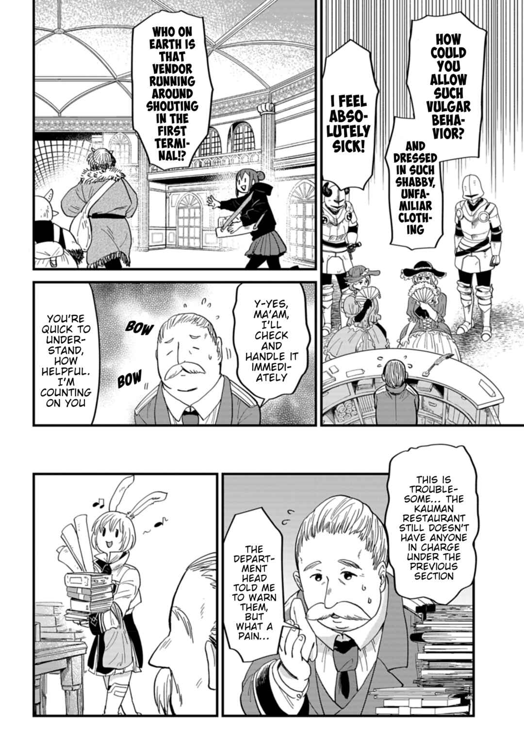 Page 1 Chapter 5 Tenkuu no Isekai Bistro-Ten ~Kanban Musume Sorano ga Oishii Shiawase Todokemasu~