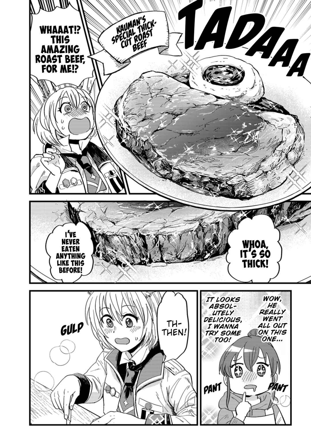 Page 10 Chapter 5 Tenkuu no Isekai Bistro-Ten ~Kanban Musume Sorano ga Oishii Shiawase Todokemasu~