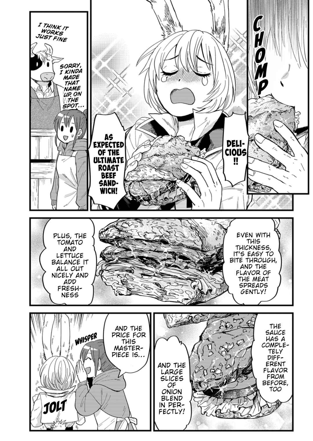 Page 14 Chapter 5 Tenkuu no Isekai Bistro-Ten ~Kanban Musume Sorano ga Oishii Shiawase Todokemasu~