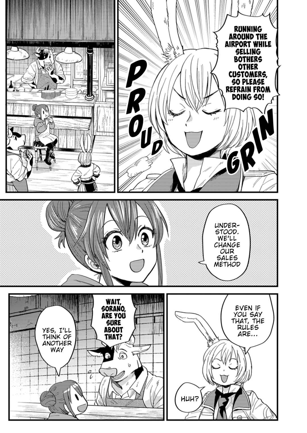 Page 5 Chapter 5 Tenkuu no Isekai Bistro-Ten ~Kanban Musume Sorano ga Oishii Shiawase Todokemasu~