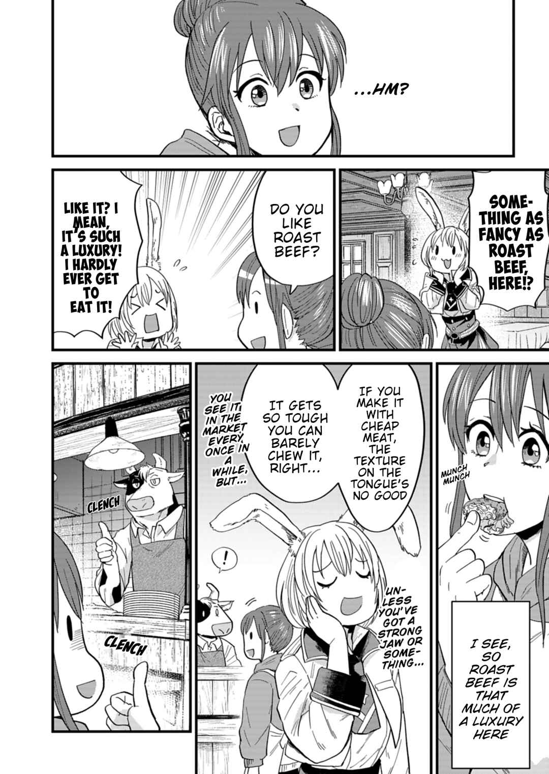 Page 8 Chapter 5 Tenkuu no Isekai Bistro-Ten ~Kanban Musume Sorano ga Oishii Shiawase Todokemasu~