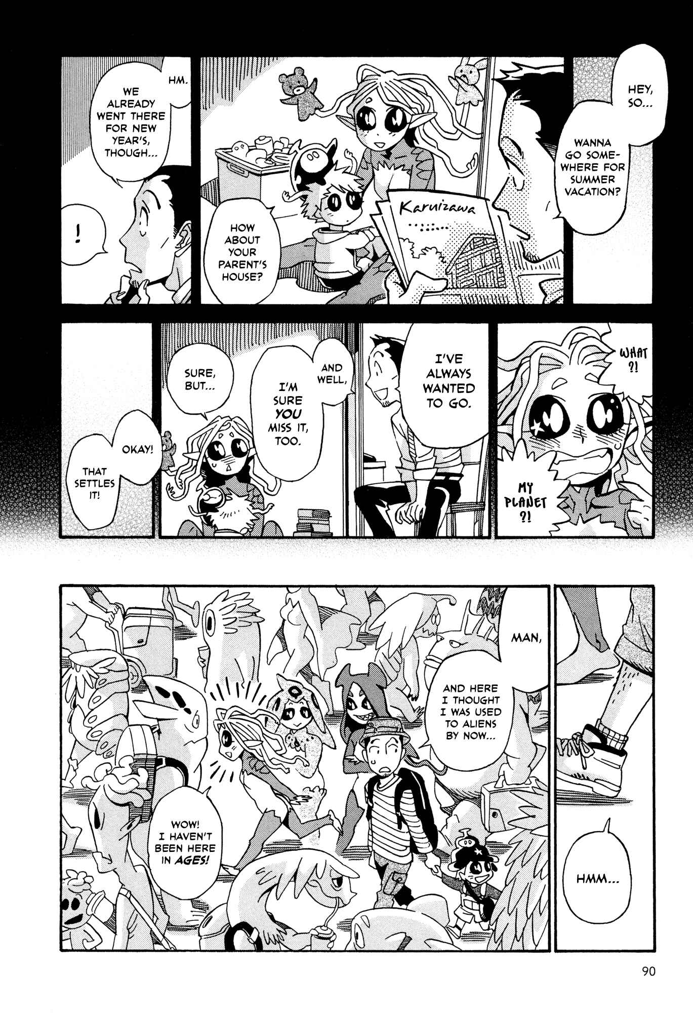 Page 4 Chapter 10.1 Oh, My Sweet Alien!