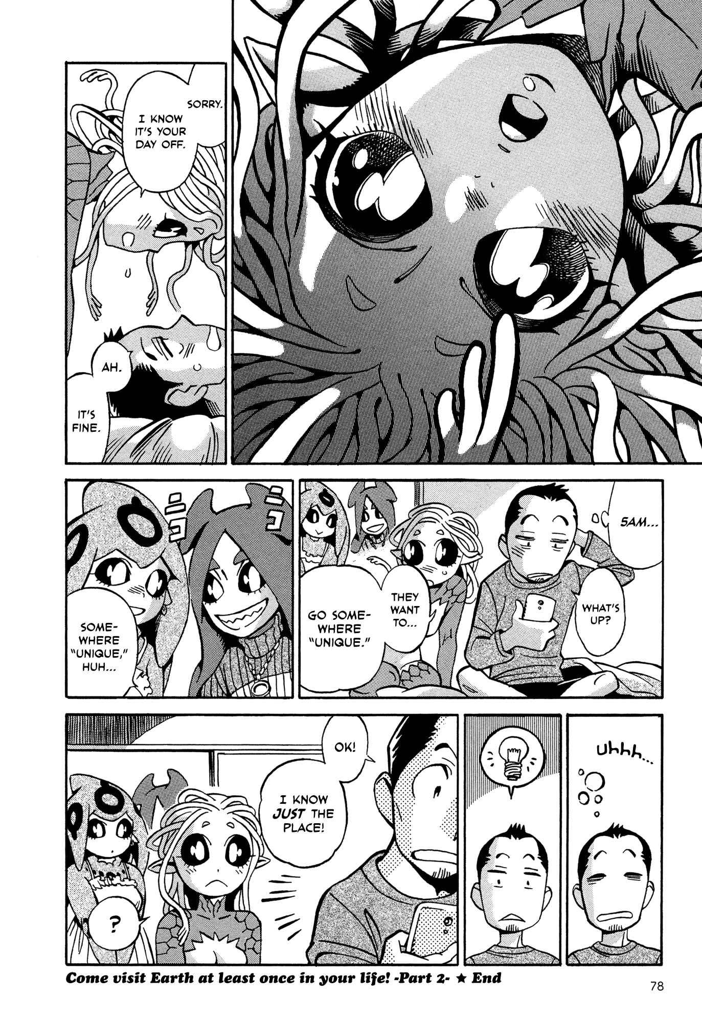 Page 8 Chapter 9.2 Oh, My Sweet Alien!