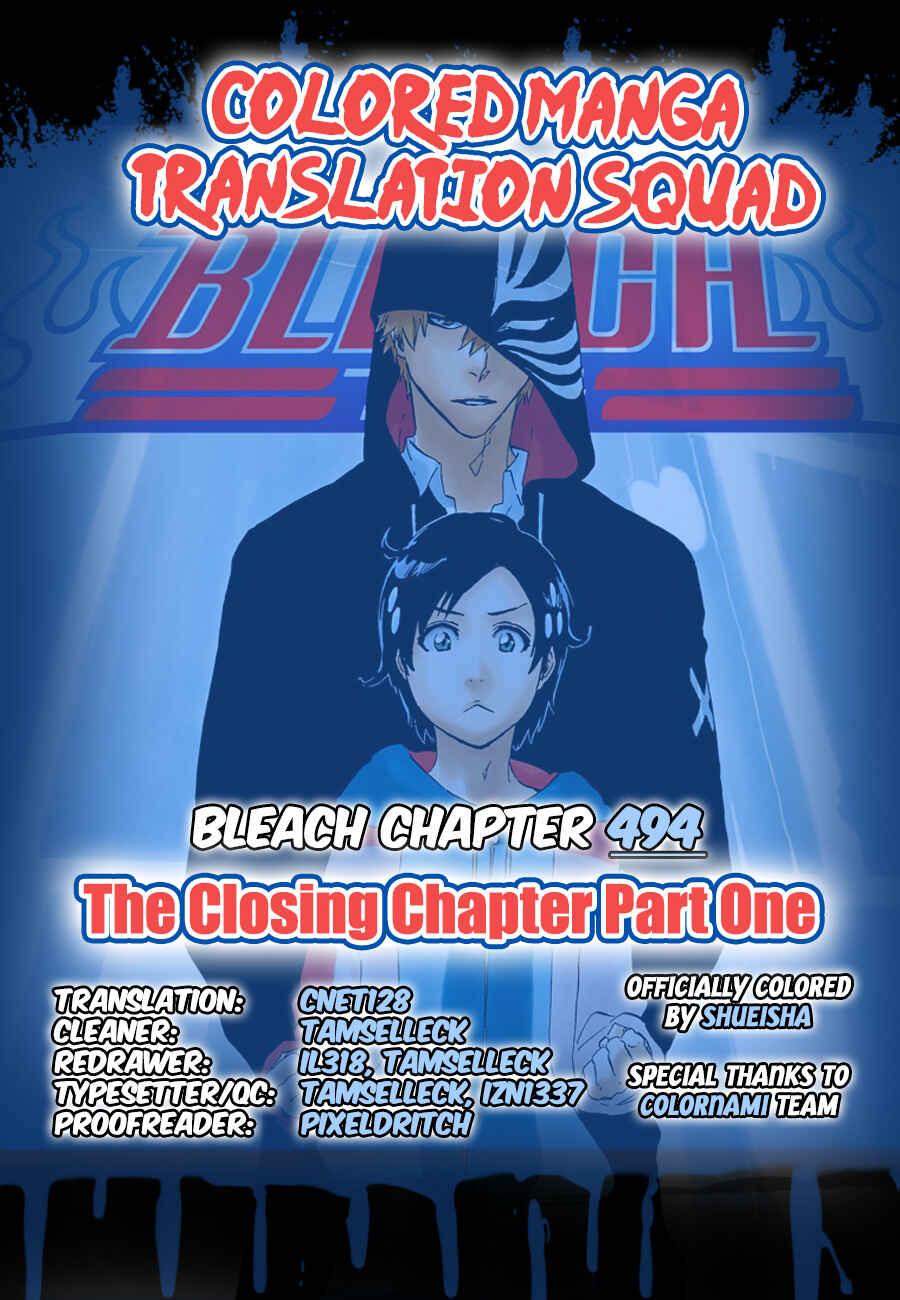 Page 1 Chapter 494 Bleach (Official Colored)