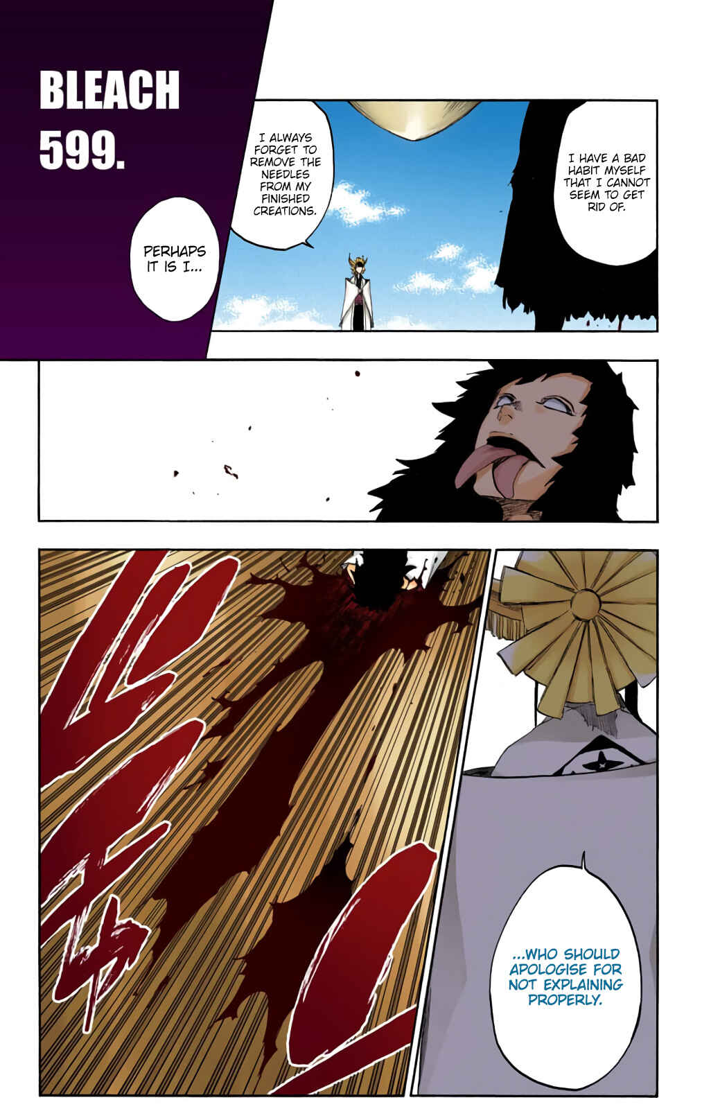 Page 2 Chapter 599 Bleach (Official Colored)