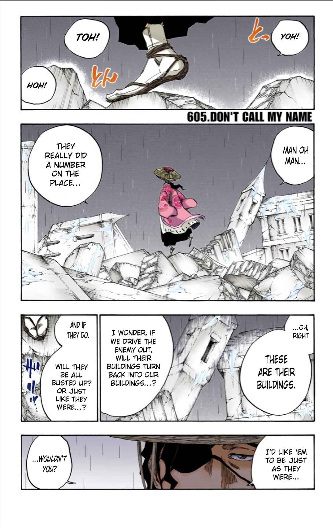 Page 1 Chapter 605 Bleach (Official Colored)
