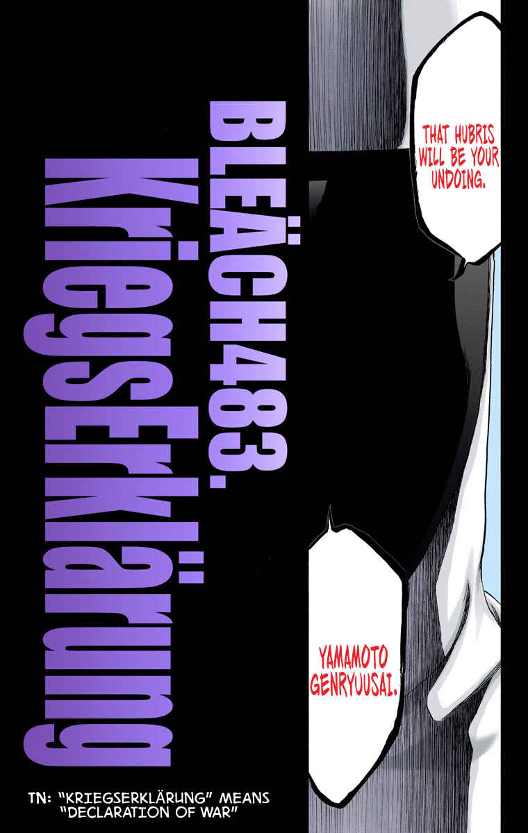Page 6 Chapter 483 Bleach (Official Colored)