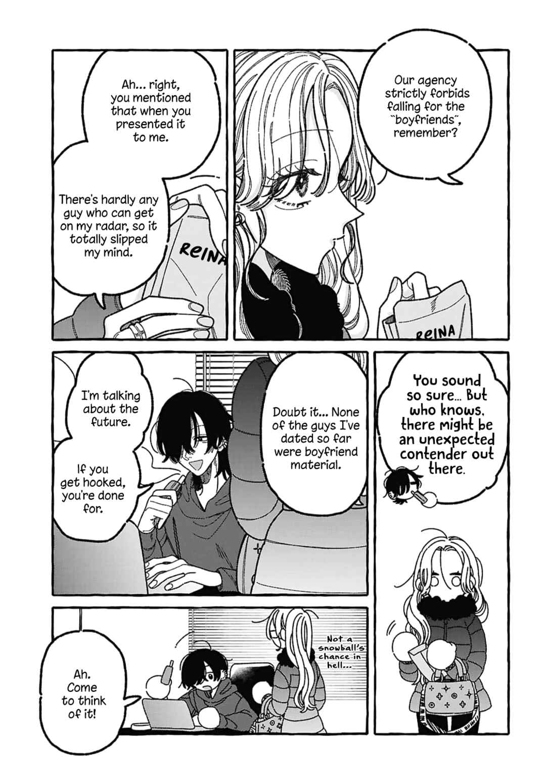 Page 9 Chapter 1 Kimi no Sei Nan Dakara, Sekinin Totte yo ne.