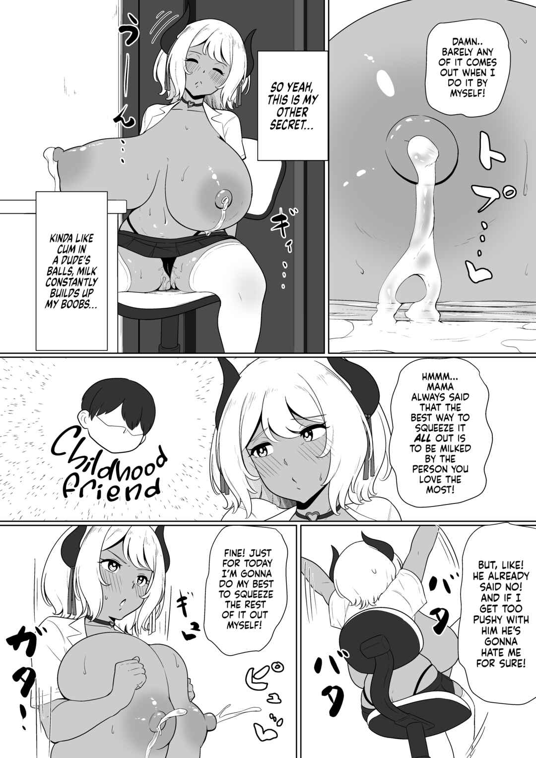 Page 10 Chapter Unknown_32f2 Milking My Succubus Childhood Friend?! - Begging To Be Wrung Out After School!