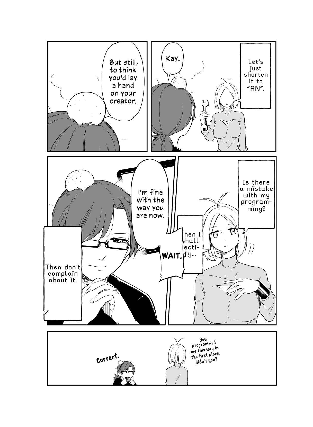 Page 2 Chapter 1 Perverted Professor and Android