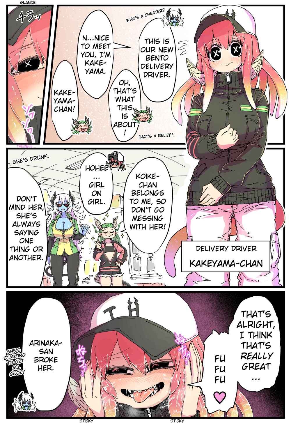 Page 2 Chapter 11 A Blue-Skinned Convenience Store Worker and Her Pals
