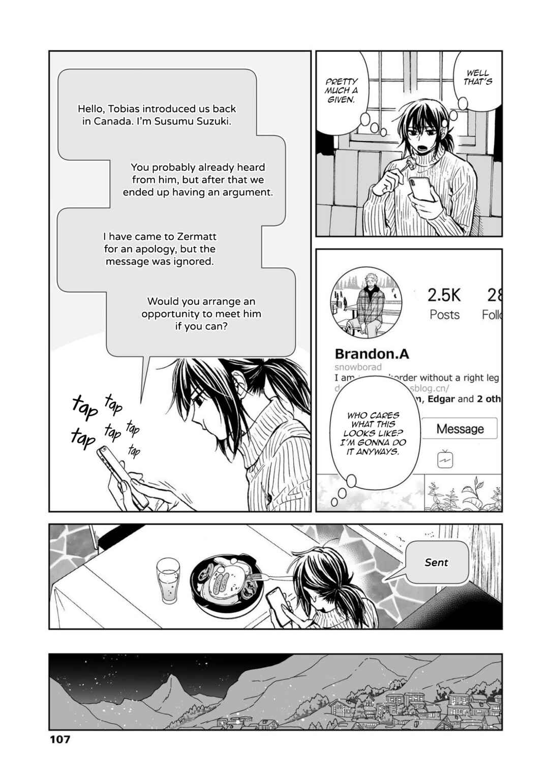 Page 6 Chapter 4 Kimi no Gin no Ashi