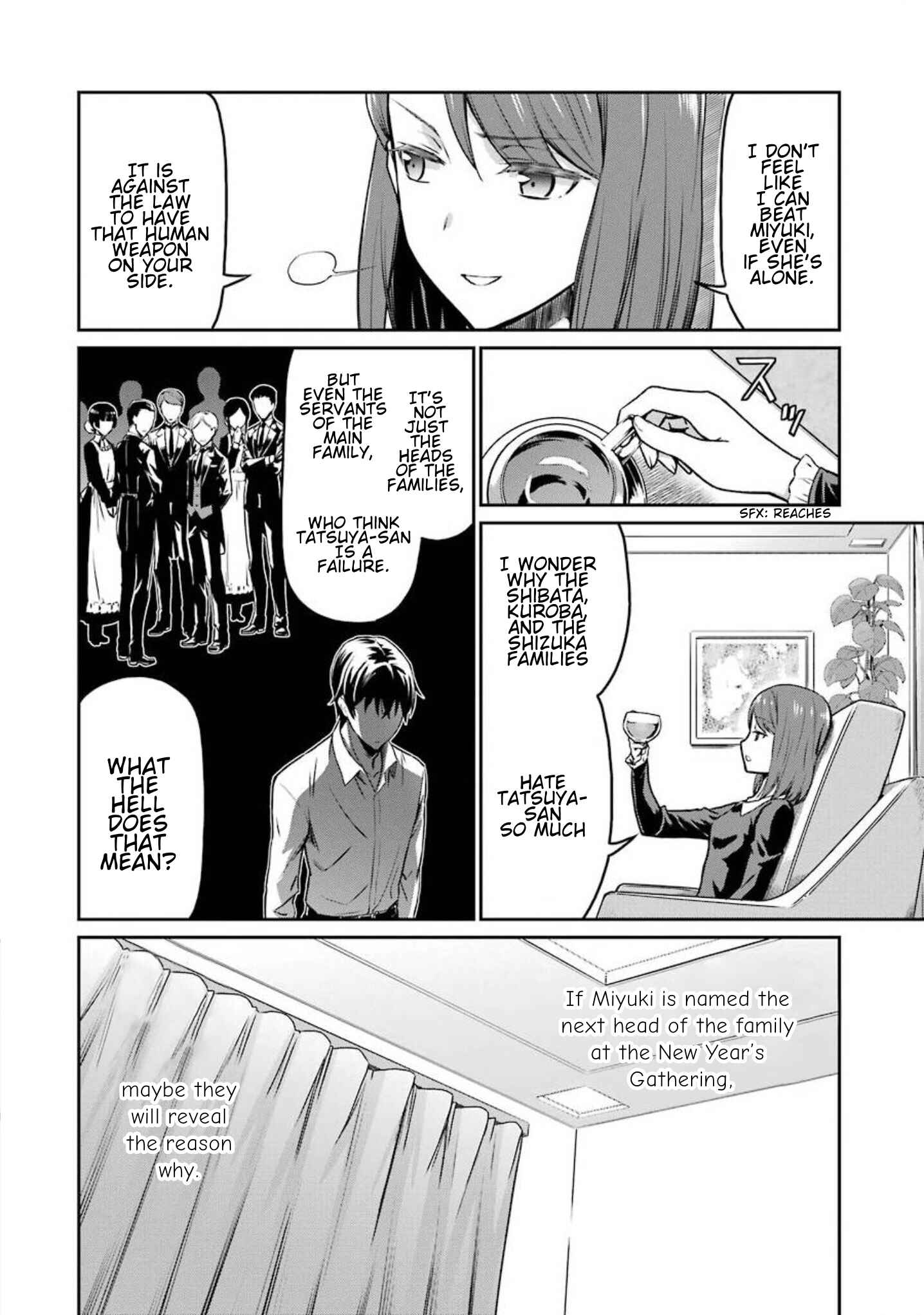 Page 6 Chapter 3 Mahouka Koukou no Rettousei - Yotsuba Keishou-hen