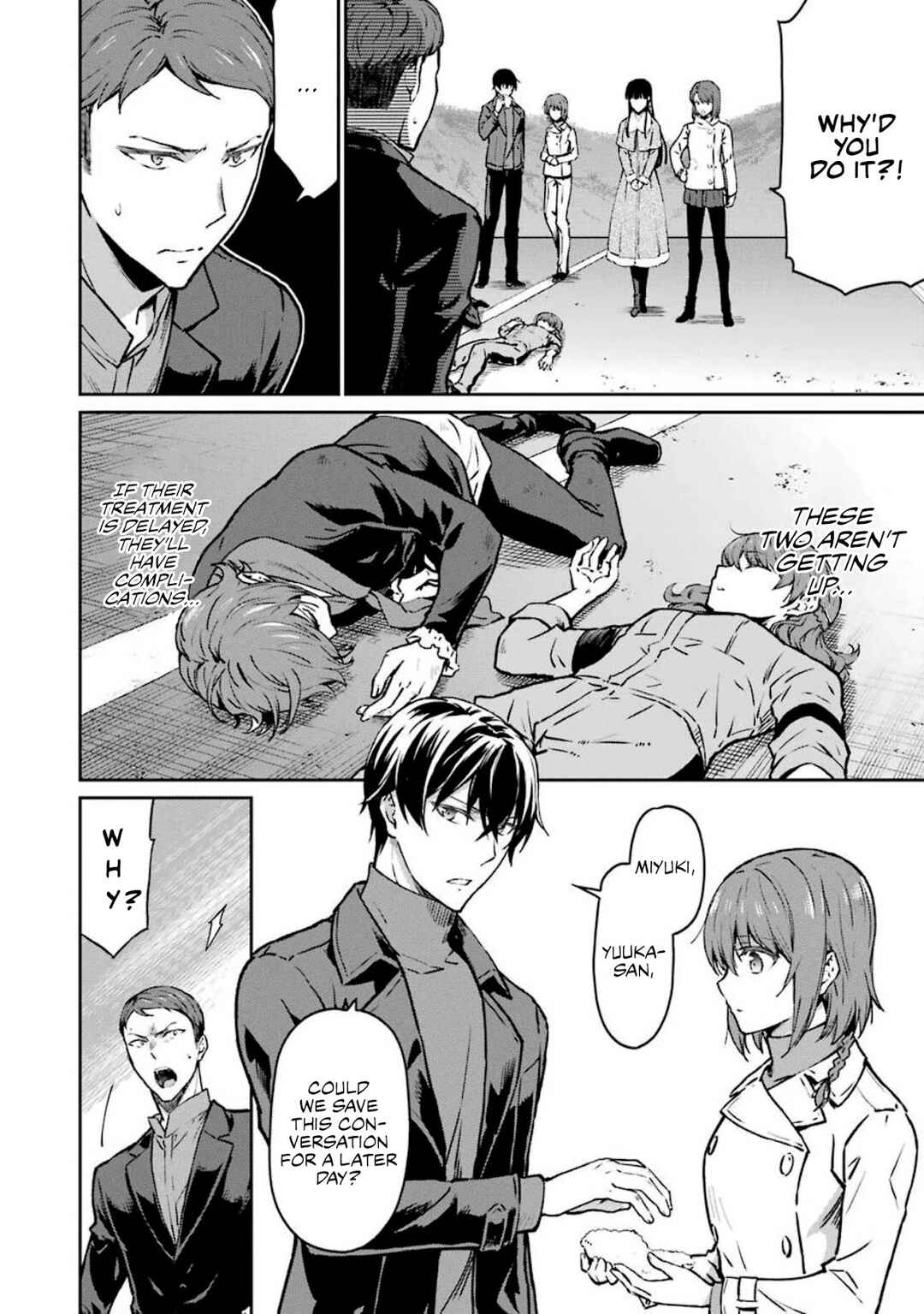 Page 8 Chapter 12 Mahouka Koukou no Rettousei - Yotsuba Keishou-hen