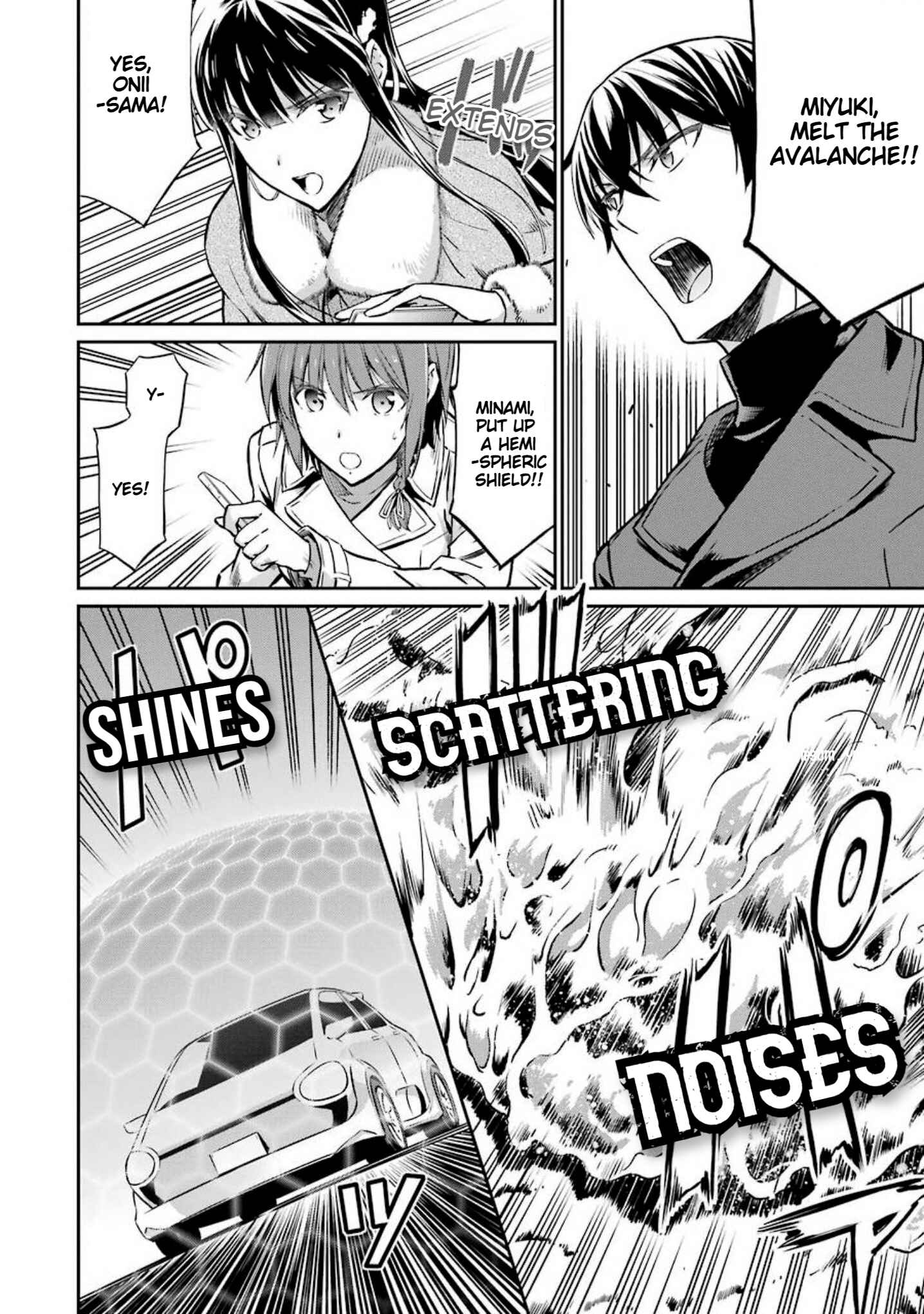 Page 12 Chapter 7 Mahouka Koukou no Rettousei - Yotsuba Keishou-hen