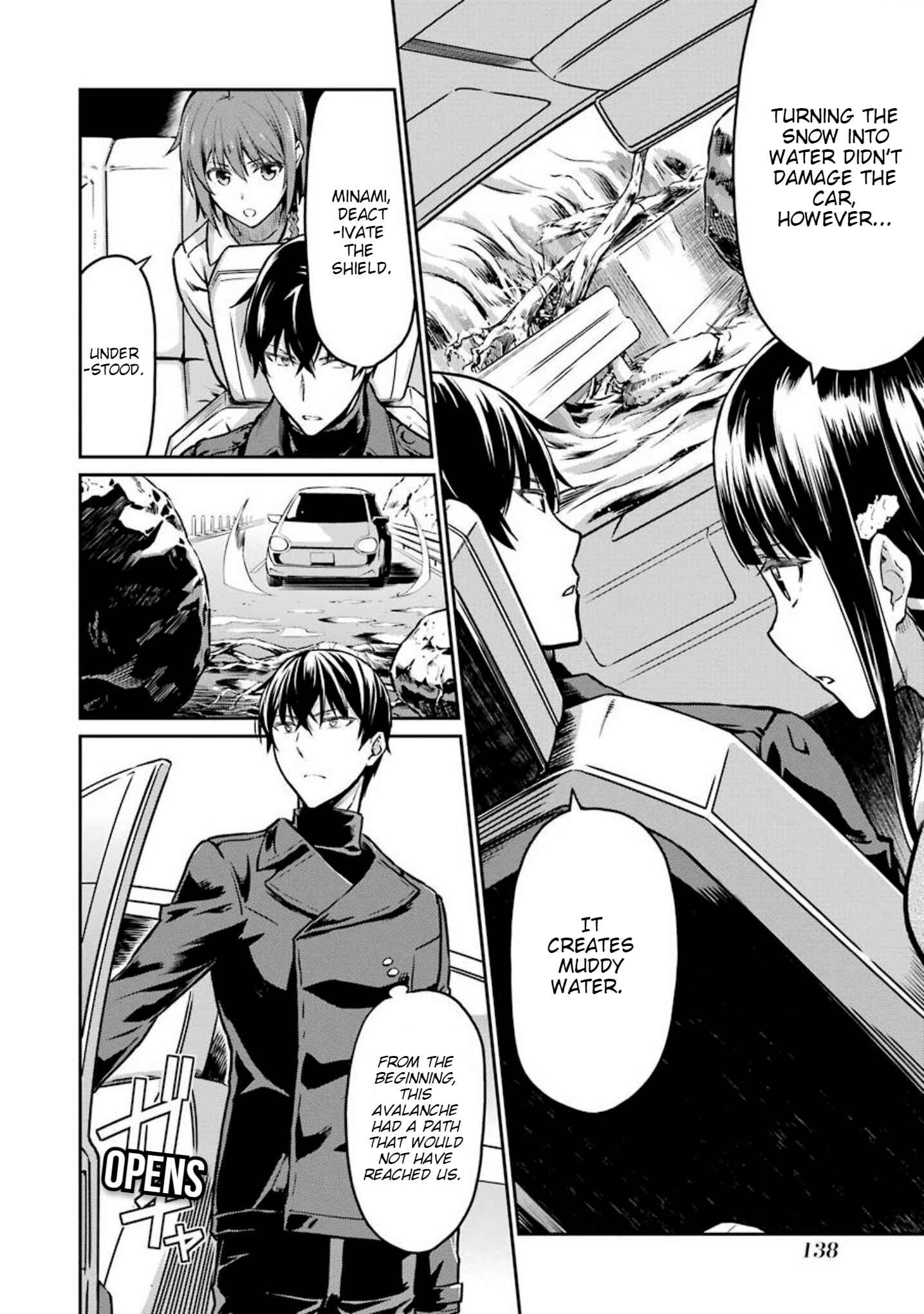 Page 14 Chapter 7 Mahouka Koukou no Rettousei - Yotsuba Keishou-hen