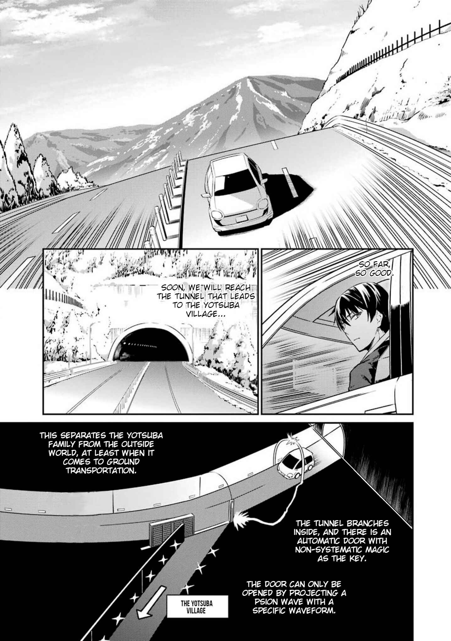 Page 9 Chapter 7 Mahouka Koukou no Rettousei - Yotsuba Keishou-hen