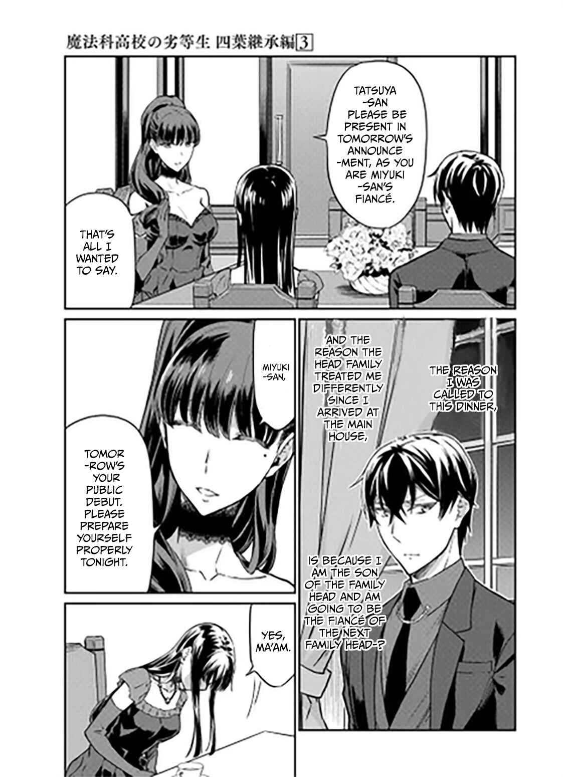 Page 11 Chapter 18 Mahouka Koukou no Rettousei - Yotsuba Keishou-hen