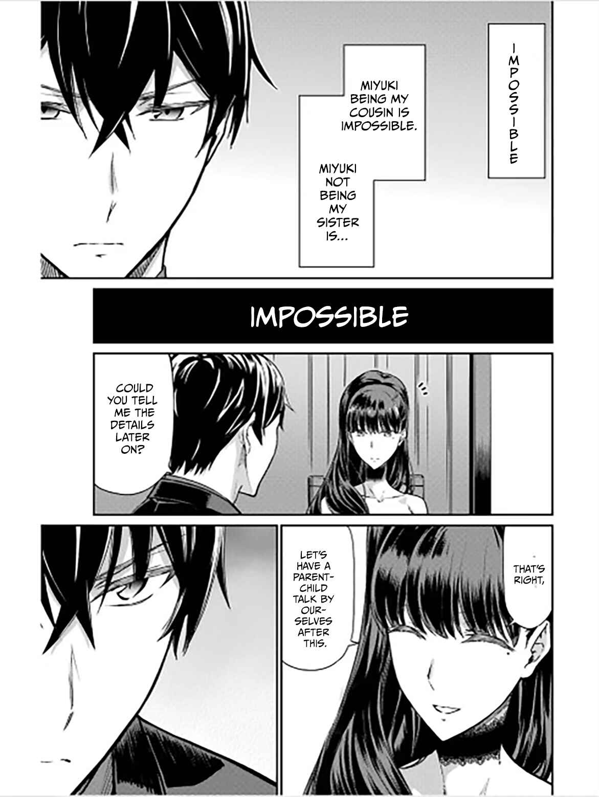 Page 3 Chapter 18 Mahouka Koukou no Rettousei - Yotsuba Keishou-hen